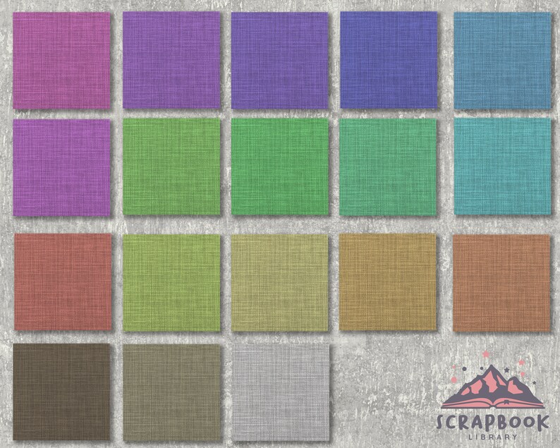 Color Linen Digital Paper,linen Pattern Paper,scrapbook Linen Paper ...