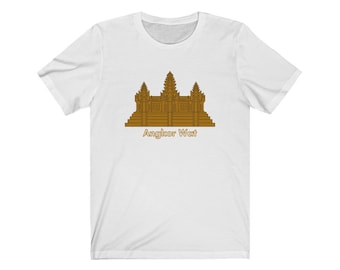 Cambodia Angkor Wat Short Sleeve Tee Shirt