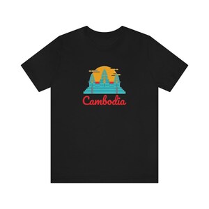 Khmer Angkor Wat Cambodia Unisex Short Sleeve Tee