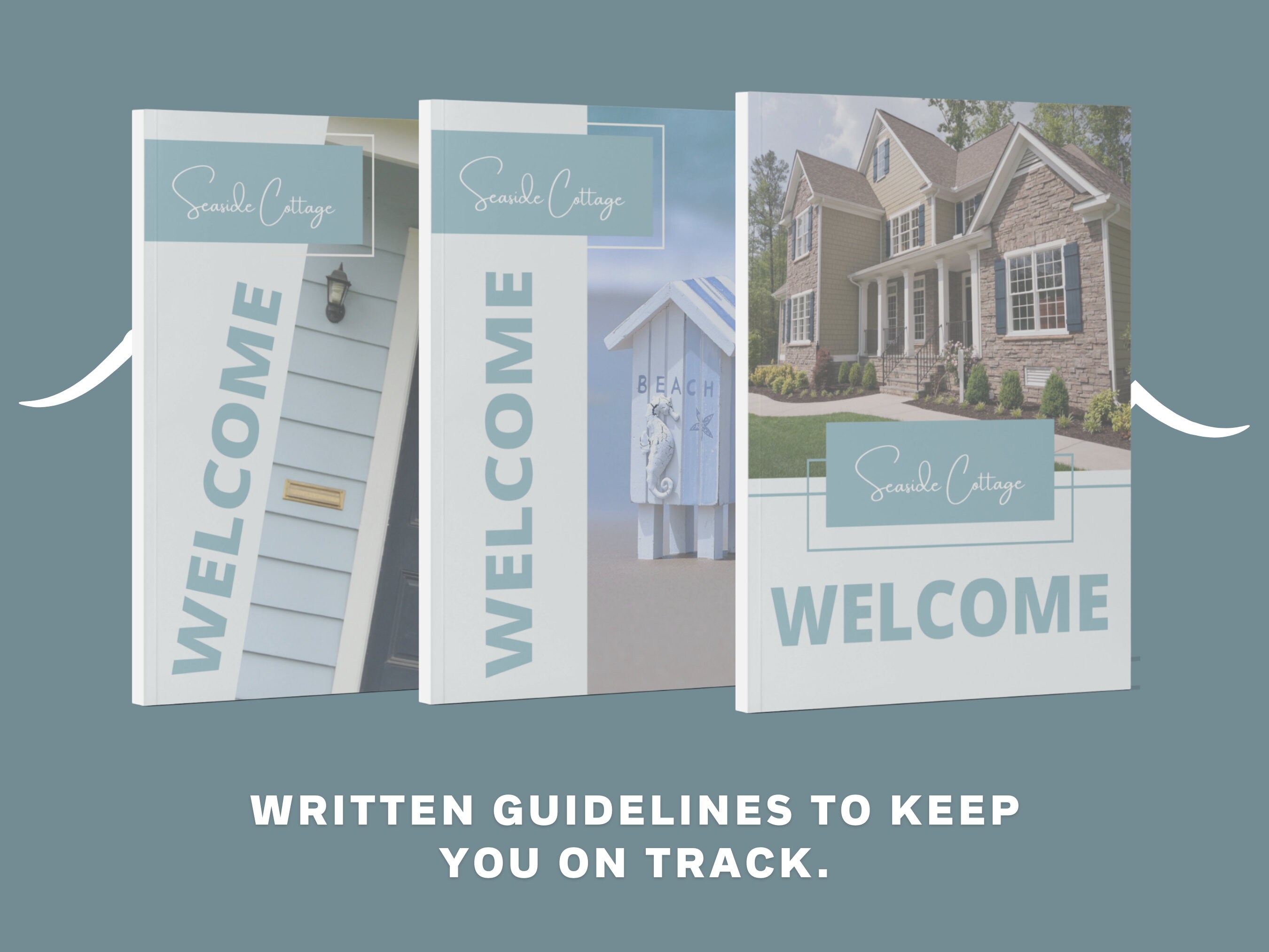 Airbnb Welcome Book Airbnb House Manual Visitor Book | Etsy