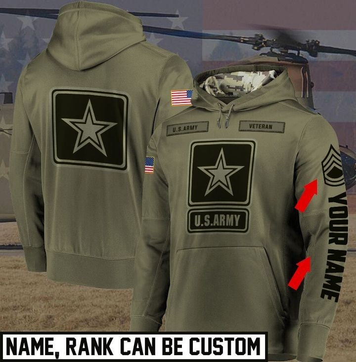 US Army US Army Hoodie or any other military design logo | Etsy