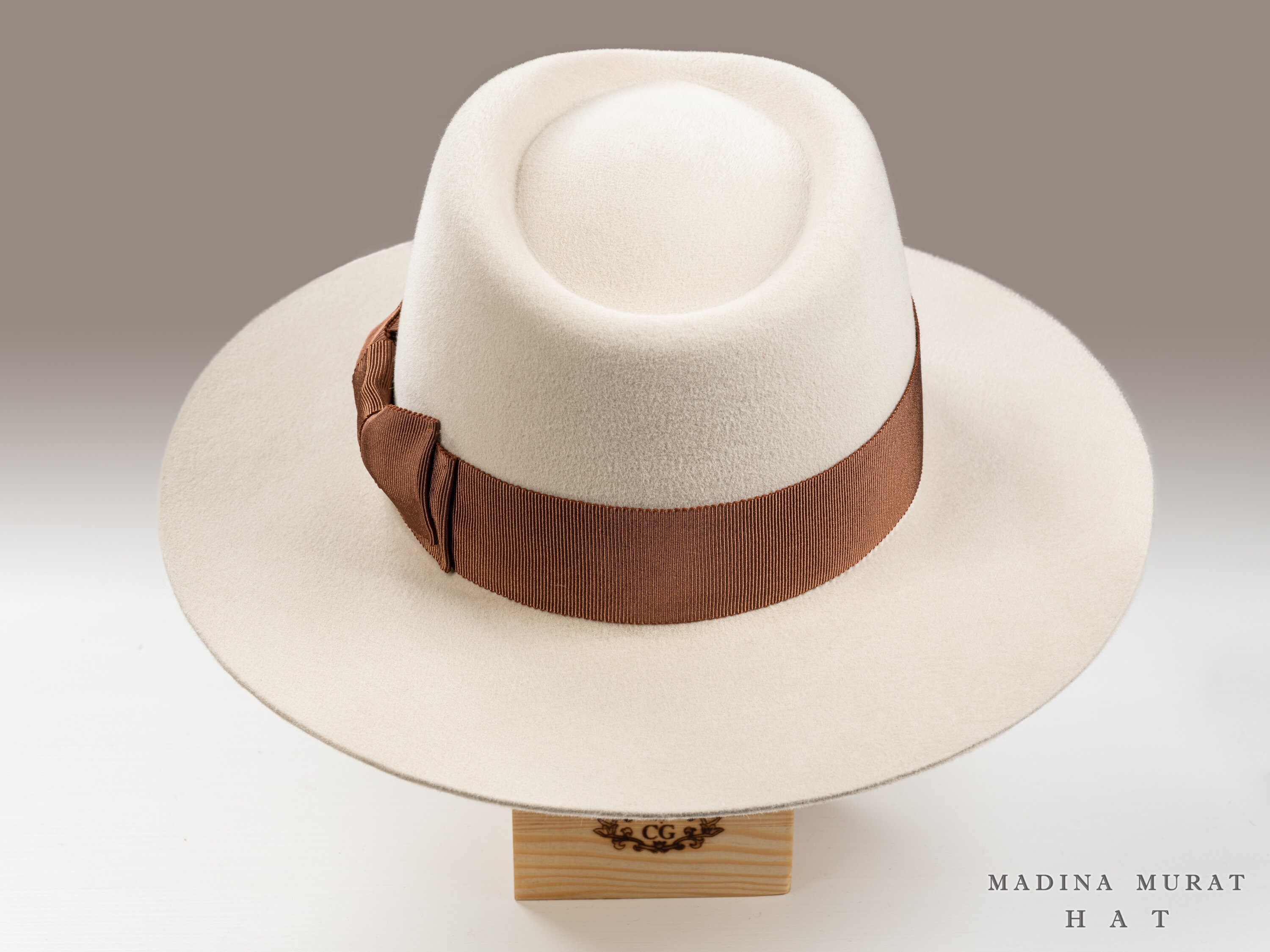 Maura Vinipiel Fedora Hat Legend Wool Felt Fedora｜Hand-Blocked Hat｜Eric Javits main image 3