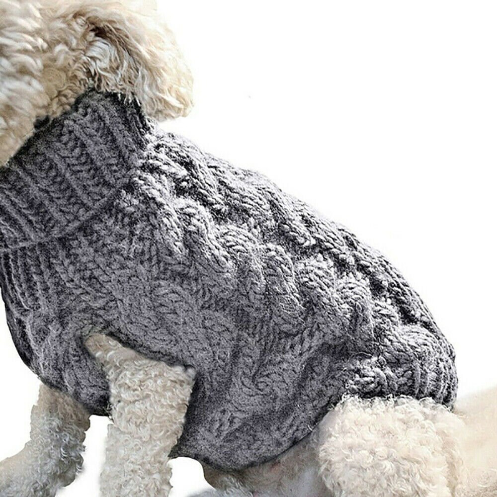 Fashion Puppy Dog Jumper Winter Warm Knitted Sweater Pet | Etsy