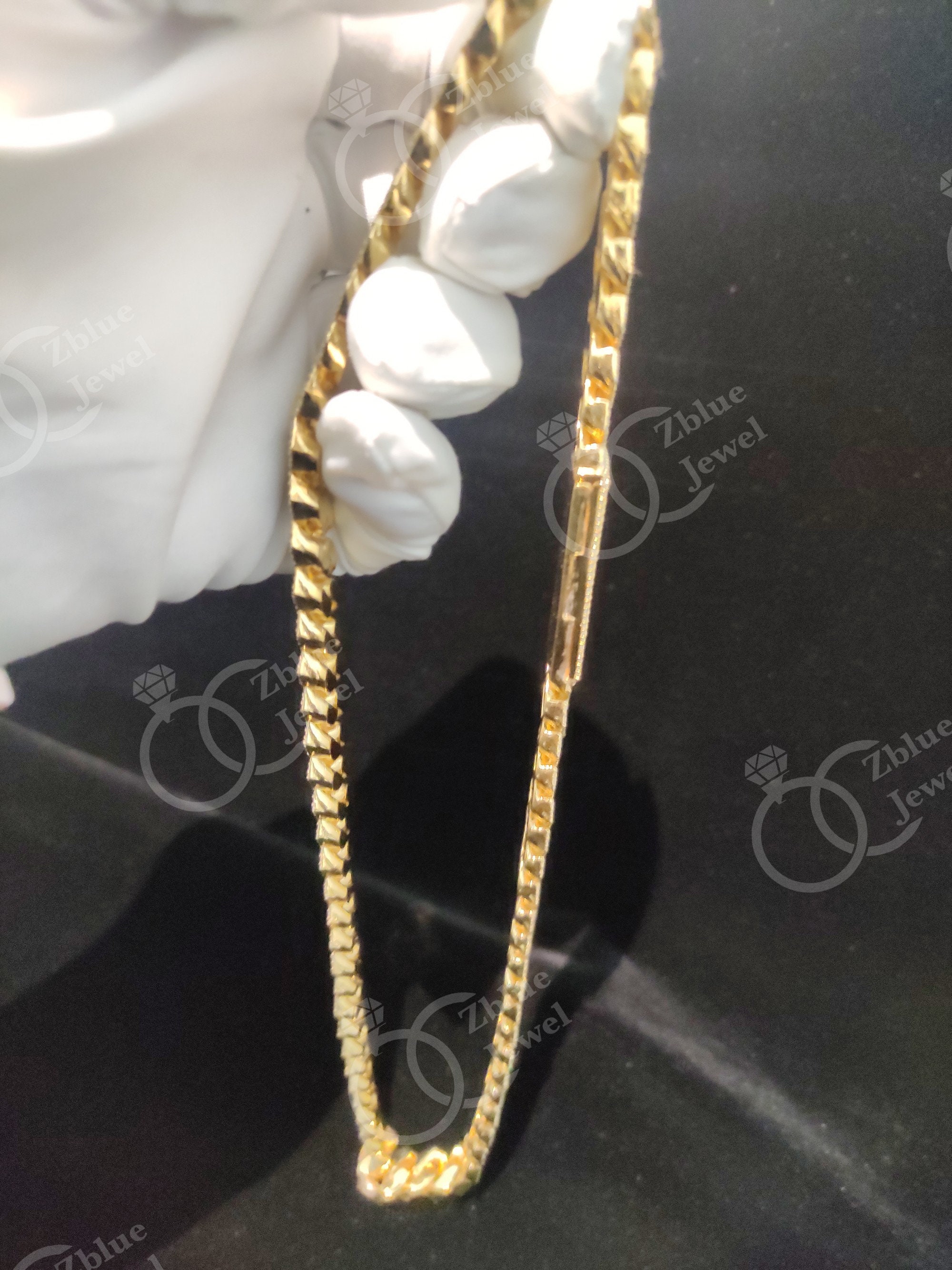 Louis vuitton 24k gold necklace – BH jewelry