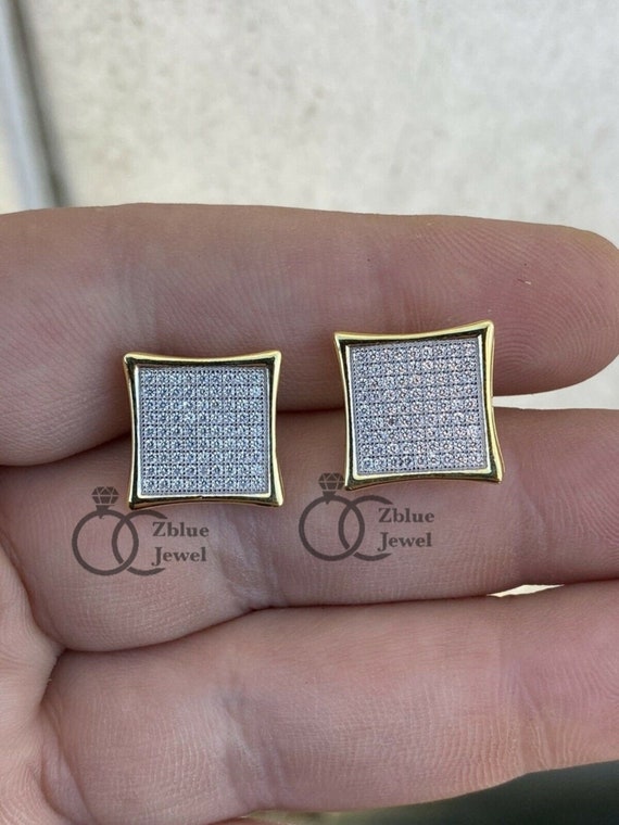 Square hip 2024 hop earrings