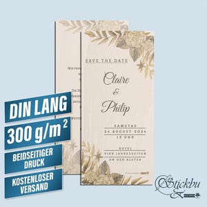 10x invitation de mariage invitation de mariage mariage célébration de mariage carte d'invitation carte de voeux save the date DIN long individuel