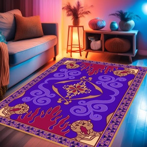 Aladdin Magic Rug, Aladdin Decor, Aladdin Designrug, Fantastic Rug ...