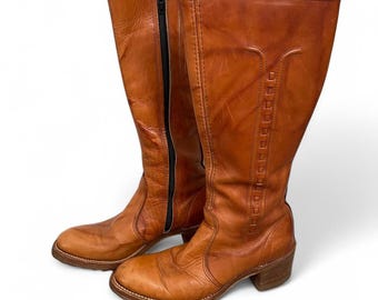 Vintage '90s Skechers Boots Chunky Heel Side Zip Club Shoes Vintage '90s Skechers Boots Chunky Heel Side Zip Club Shoes