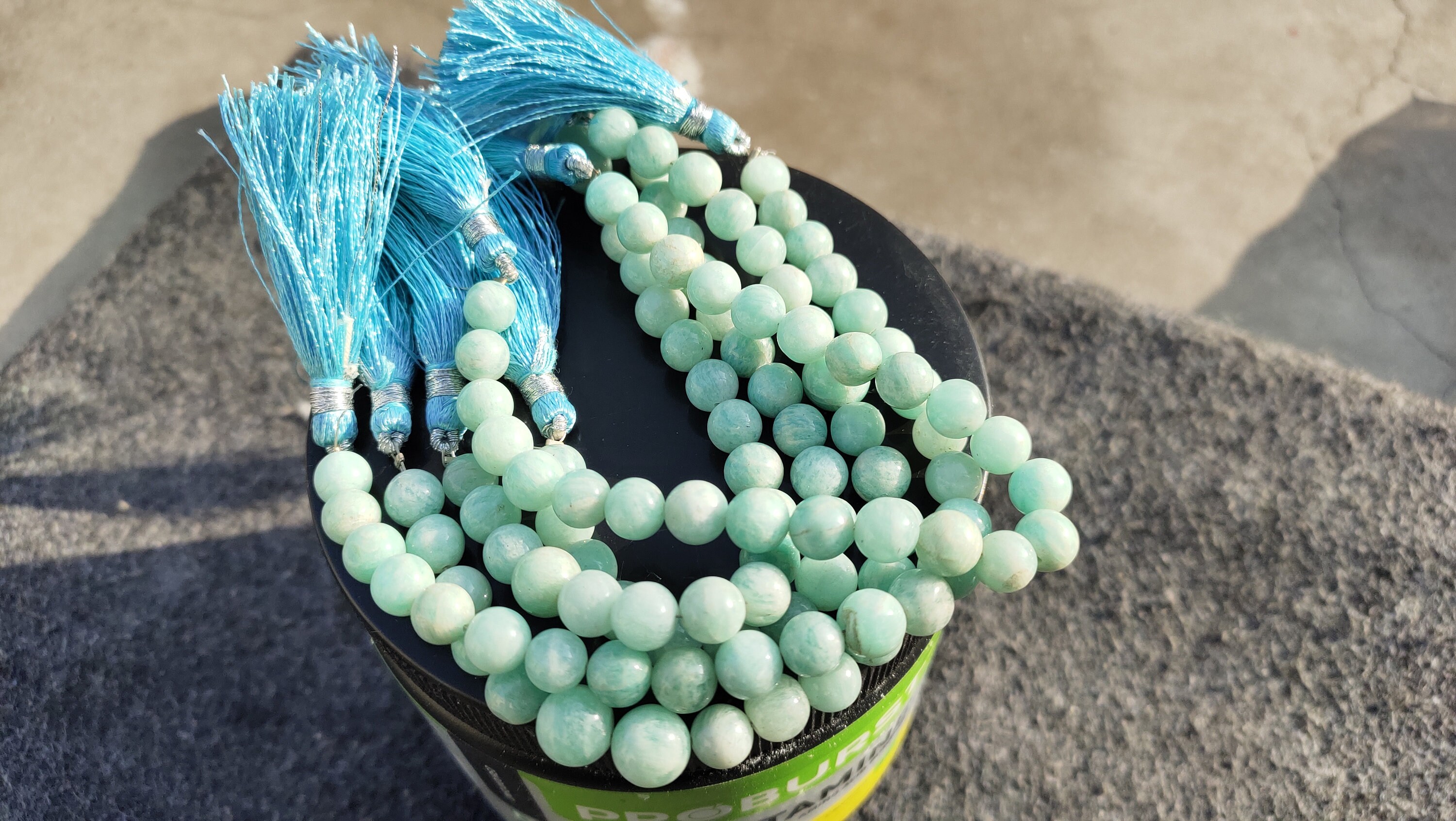 8 mm Amazonite round beads Genuine Natural Gemstone Amazonite Etsy