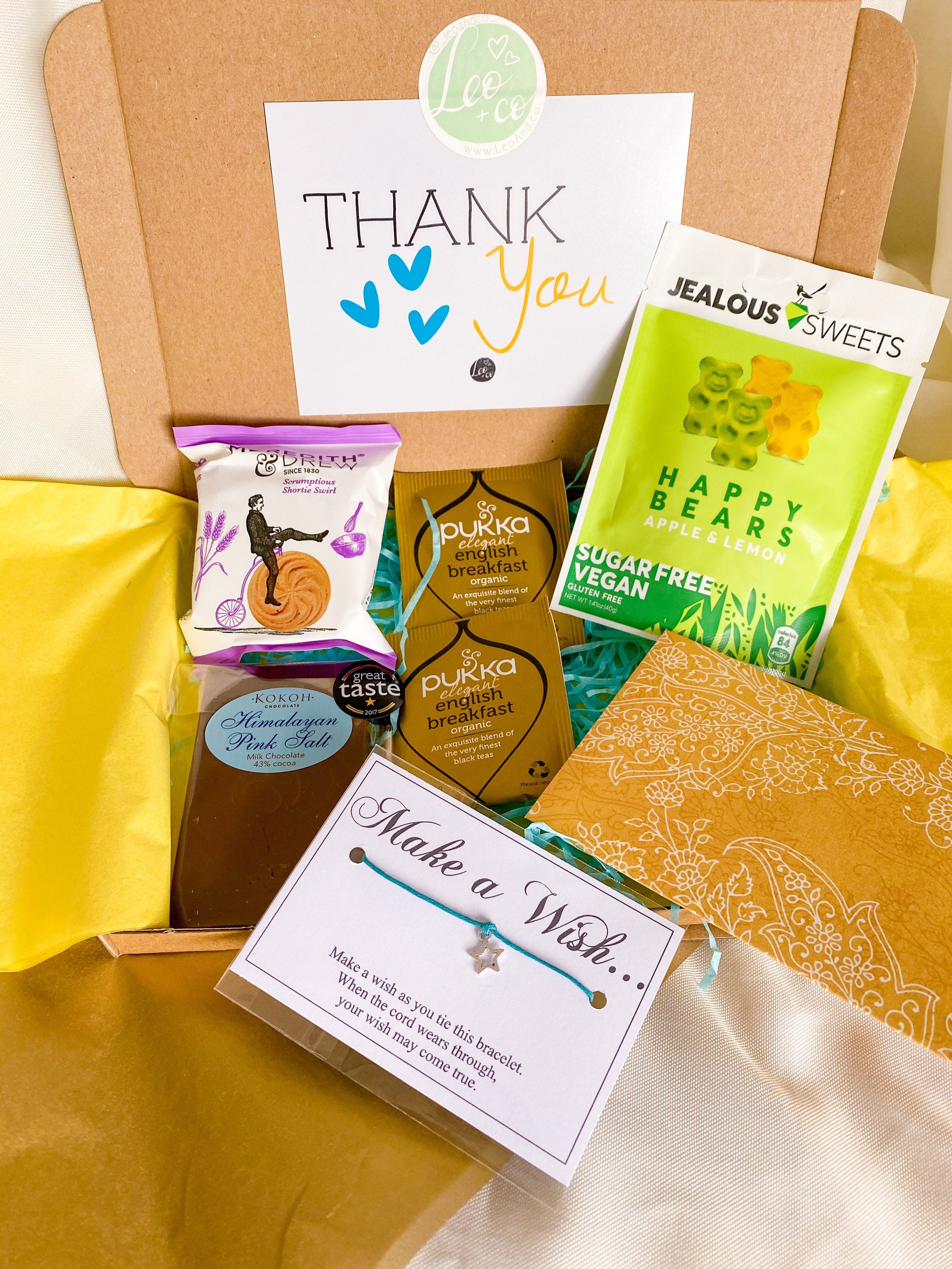 Thank You Gift Box Corporate Gift for Employees Chocolate Etsy UK