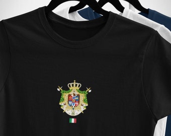 Italian Shirt,Italy Souvenir Coat of Arms Shirt,World Flags Unisex Ultra Cotton Tee,Italian Gifts