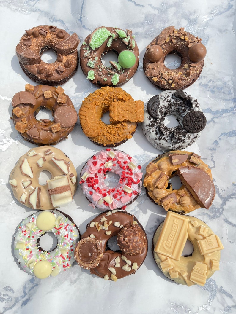 Bronuts / Brownie Donuts / Donuts / Brownie Shaped Doughnuts / Etsy UK