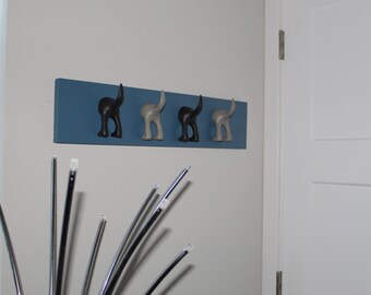 Blue Entry Coat Rack - Etsy