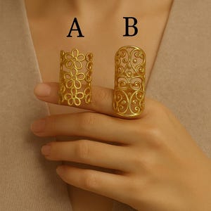 Arthritis Finger Splint For The Both Joints Ring Adjustable,Splint Ring,knuckle Ring,Joints Ring,Full Finger Ring,Everyday Ring,Wedding Ring