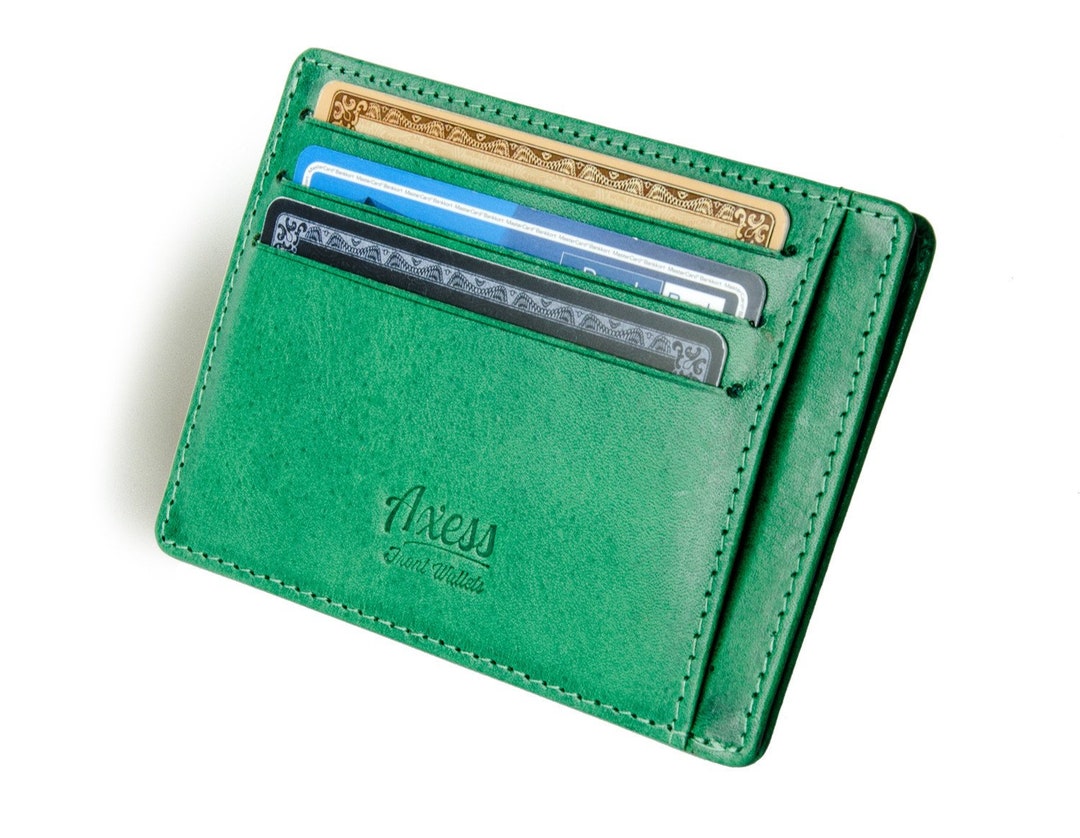 Men's Minimalist Wallet Designer Wallet Unique Wallet Etsy