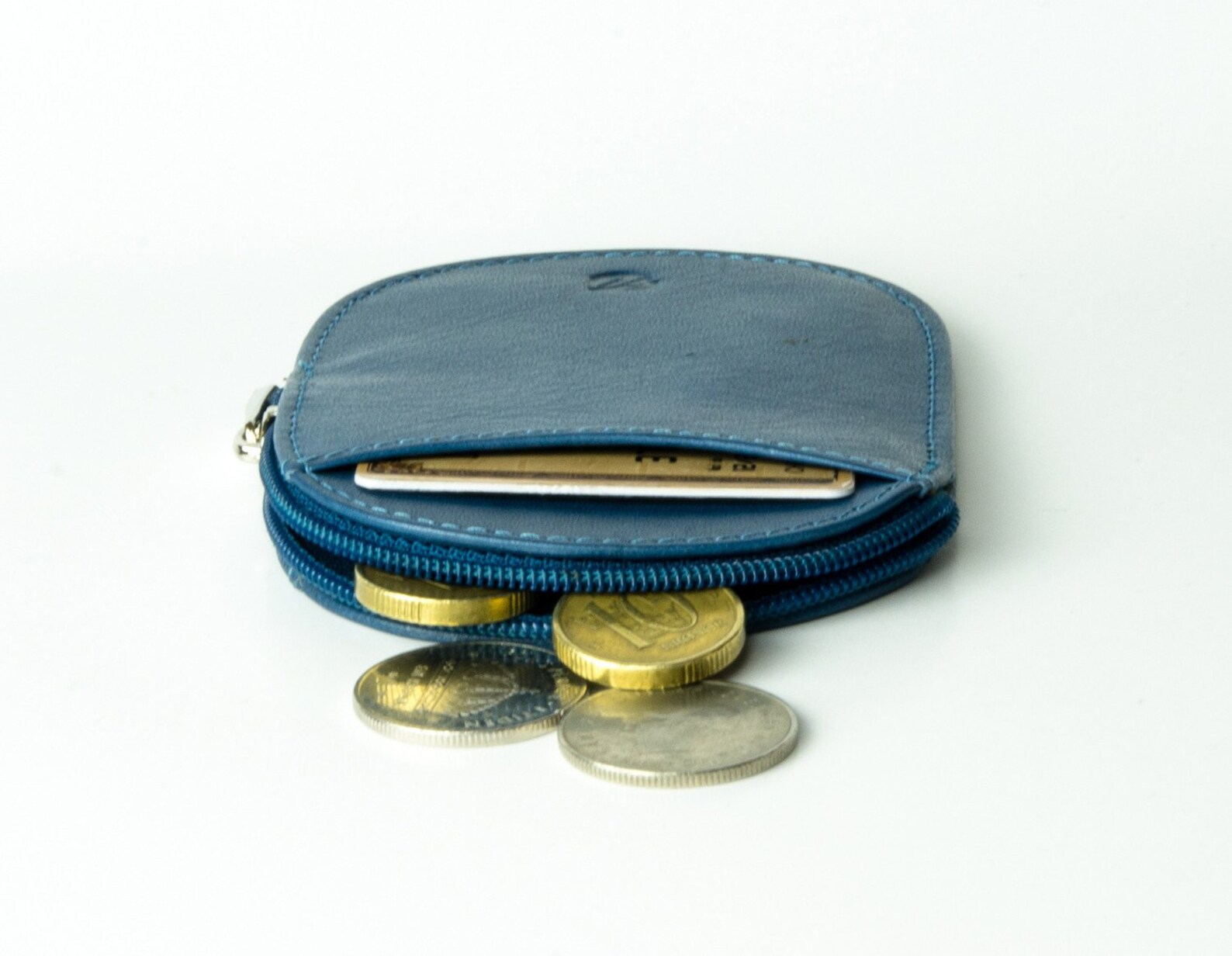 Unique wallet Round wallet Coin pouch Round coin pouch Etsy