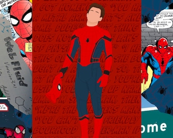 Spider-Man A4 Print (Spider-Man Homecoming, 2017)