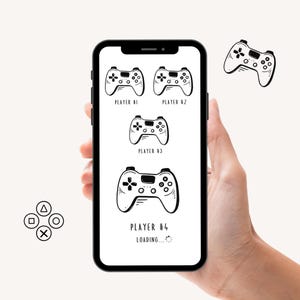 Jeu vidéo d'annonce de grossesse pour son mari | Juste un petit mot pour dire que je suis enceinte | Carte numérique animée pour bébé nouveau joueur
