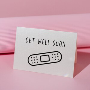 Gute Besserung Karte | Printable Wunsch besser werden | Chirurgische Karte