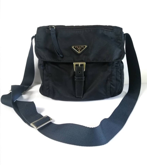 Authentic prada nylon crossbody bag