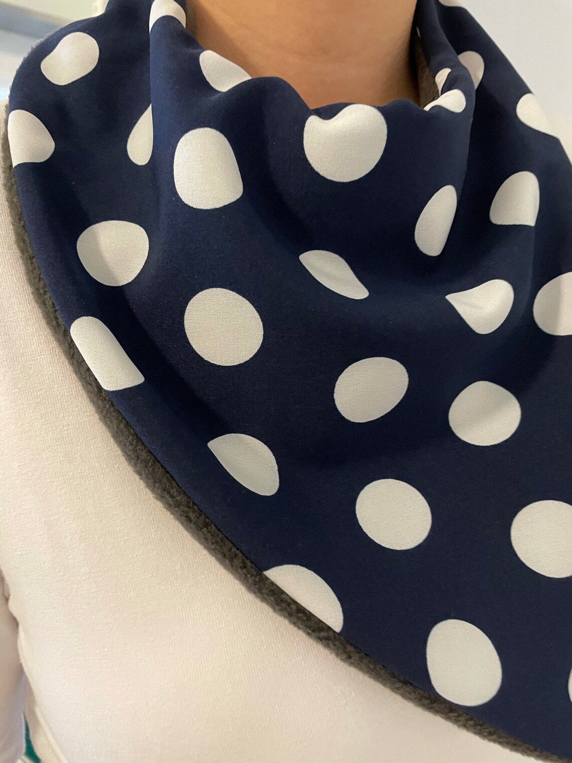 ADULT Dribble BIBS x2 TWO for Ten Pounds Navy Blue Special Etsy