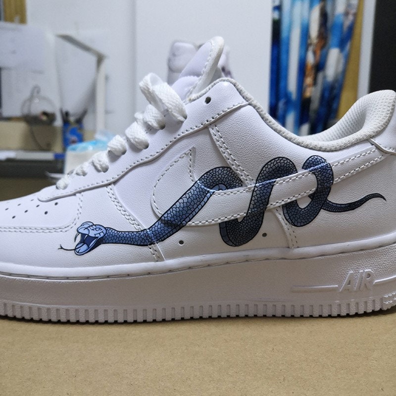 grave flydende Tordenvejr Nike Air Force 1 Gucci - Etsy