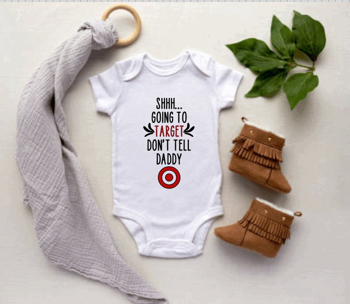 Target Onesie Funny Target Onesie Baby Onesie Baby Boy Etsy