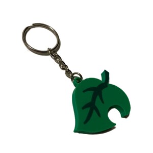 Green Leaf | Keychain | PLA | 3D Printed