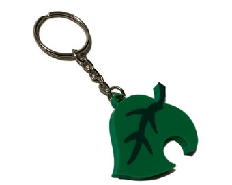 Green Leaf | Keychain | PLA | 3D Printed