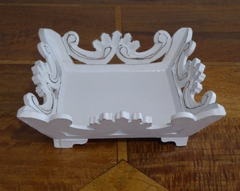 Tray Ornate Wooden Handmade.....