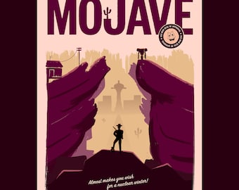 Fallout New Vegas Mojave Poster