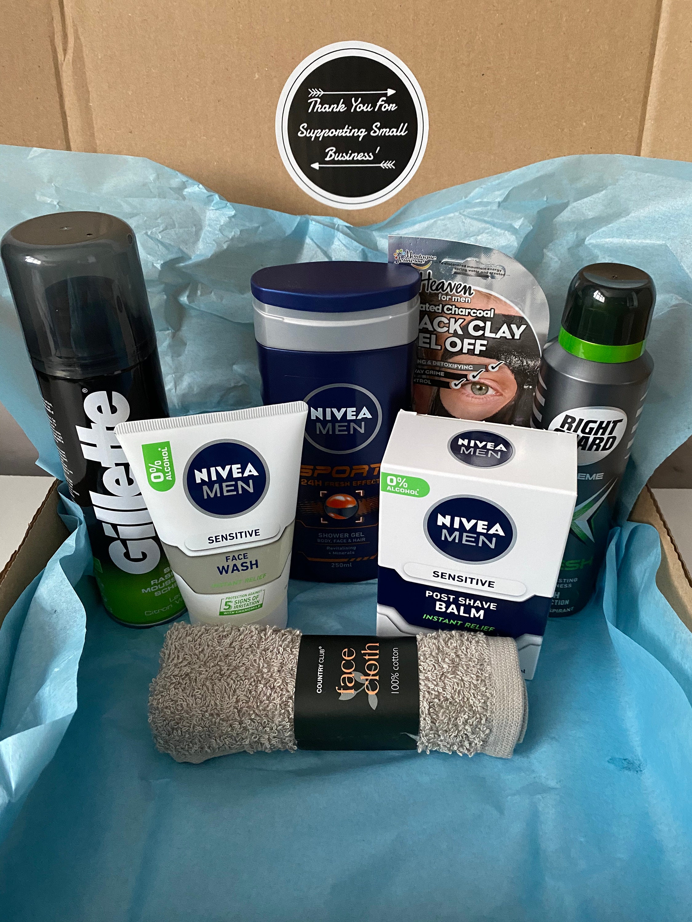 Mens Self Care Pamper Kit Birthday Hamper Fathers Day Etsy