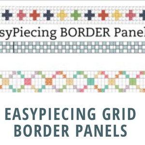 1.5&quot; FINISHED EasyPiecing Border Panels from Tensisters Handicraft by Carmen Geddes