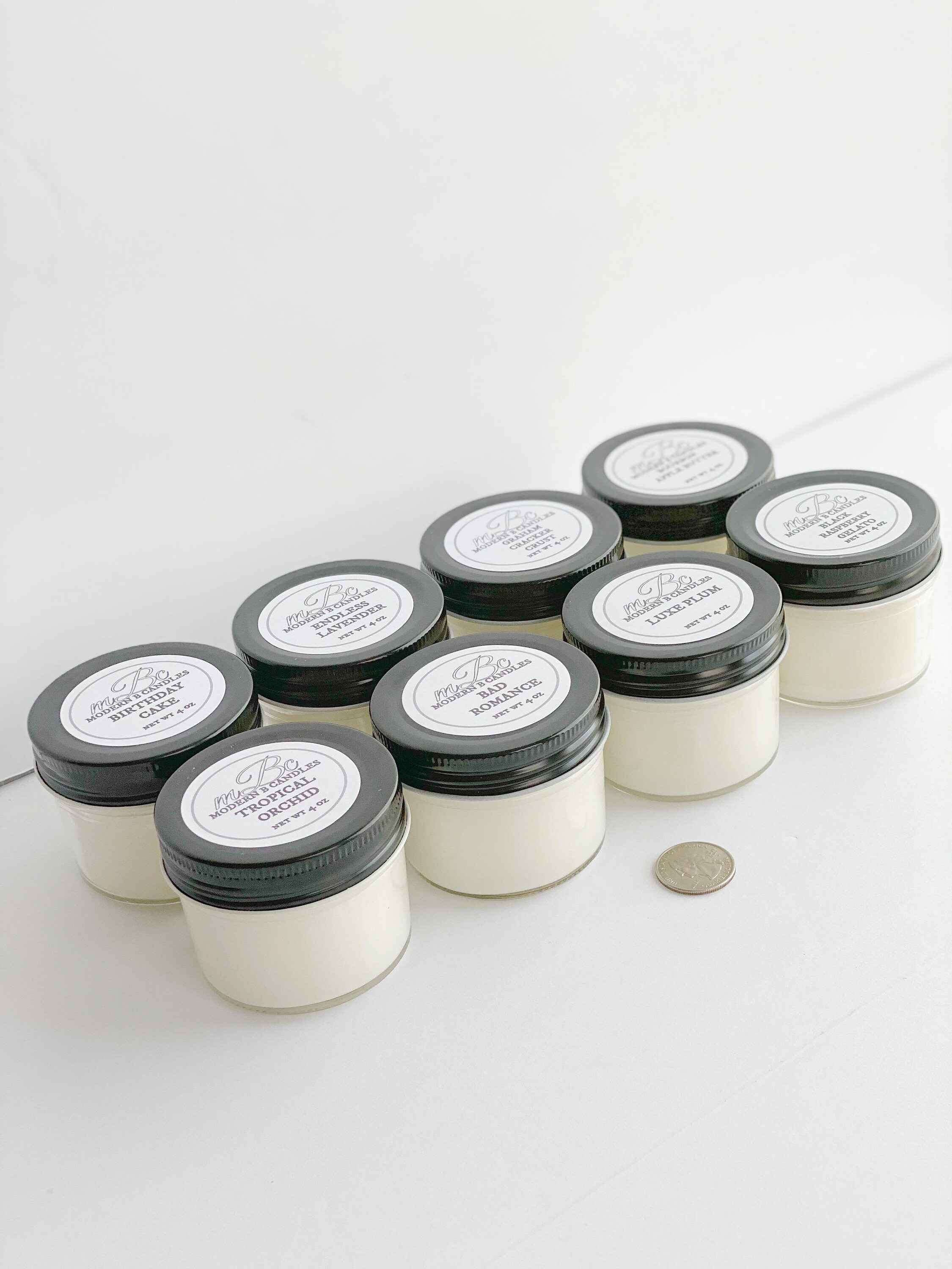 Mix&match Candle Sample set/soy candle/wedding gift/floral Etsy