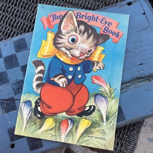Vintage Children’s Book: The Bright-Eye Book (1941, soft cover)