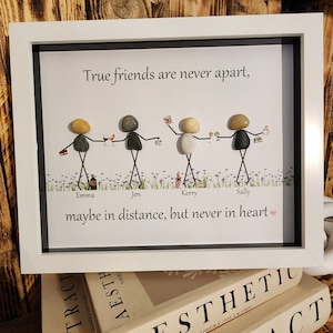 Birthday gift - Friendship group - Pebble Art - Special Occasion