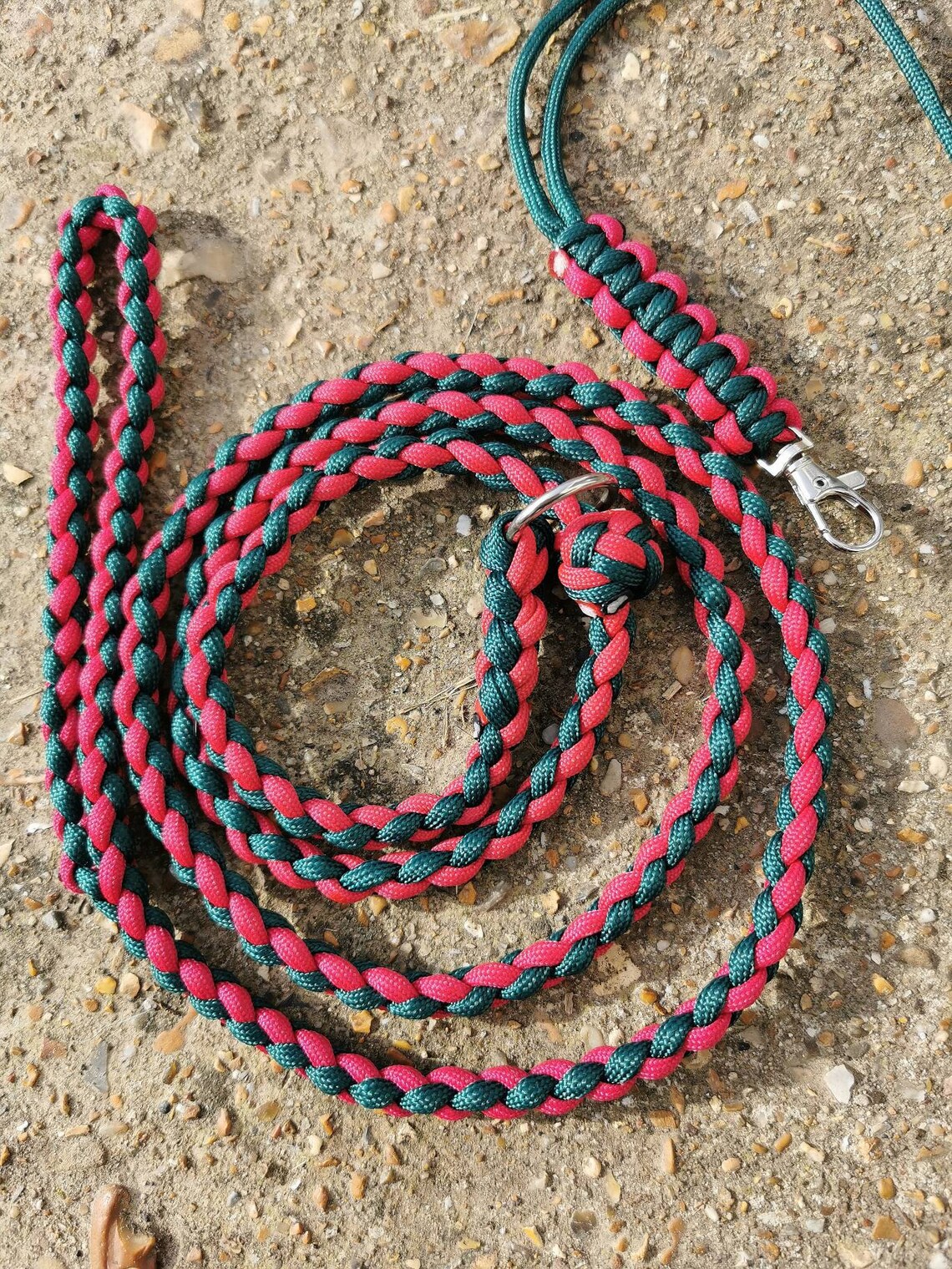 Handmade Paracord 4ft 4 Strand Slip Lead with Stopper. 20 Etsy
