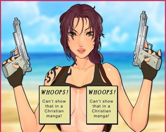Black Lagoon Anime Etsy