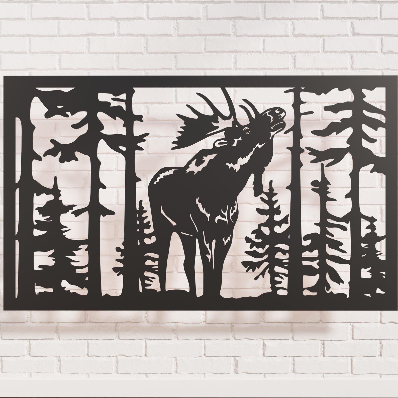 4 Wildlife Panels, DXF Stencil, Svg Cut File, Dxf Files for Plasma ...