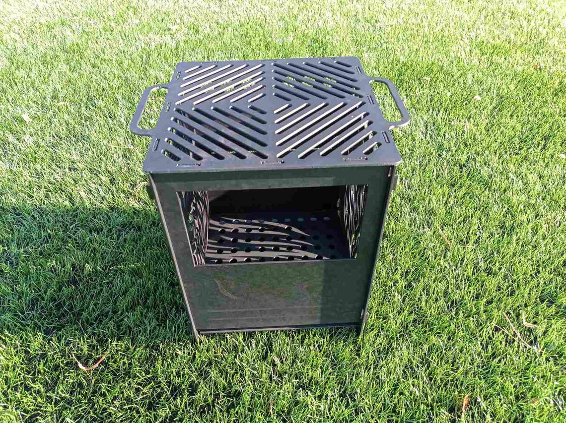 Fire Pit firebbq Barbecue Dxfsvg Files for Etsy