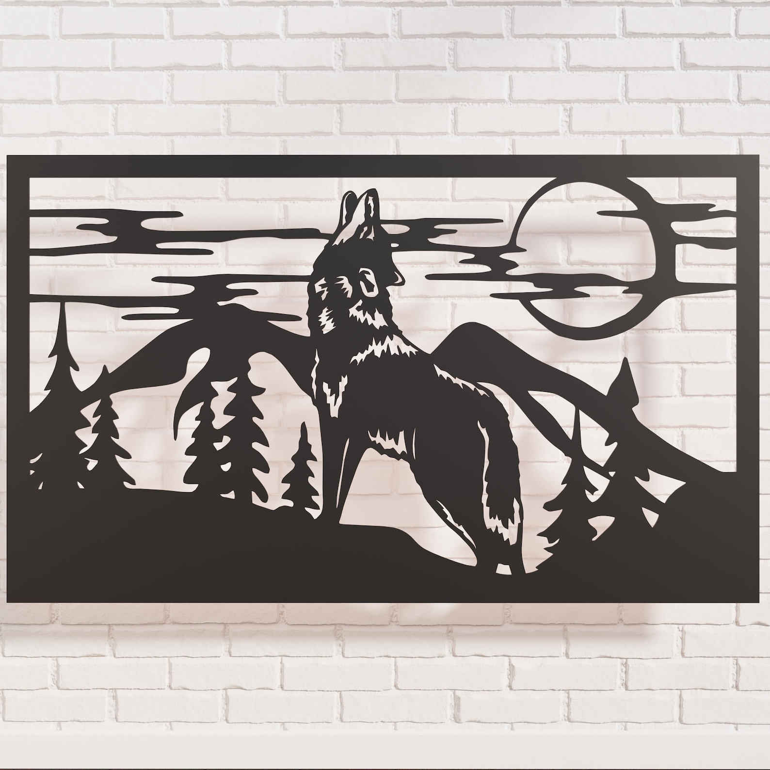 4 Wildlife Panels, DXF Stencil, Svg Cut File, Dxf Files for Plasma ...