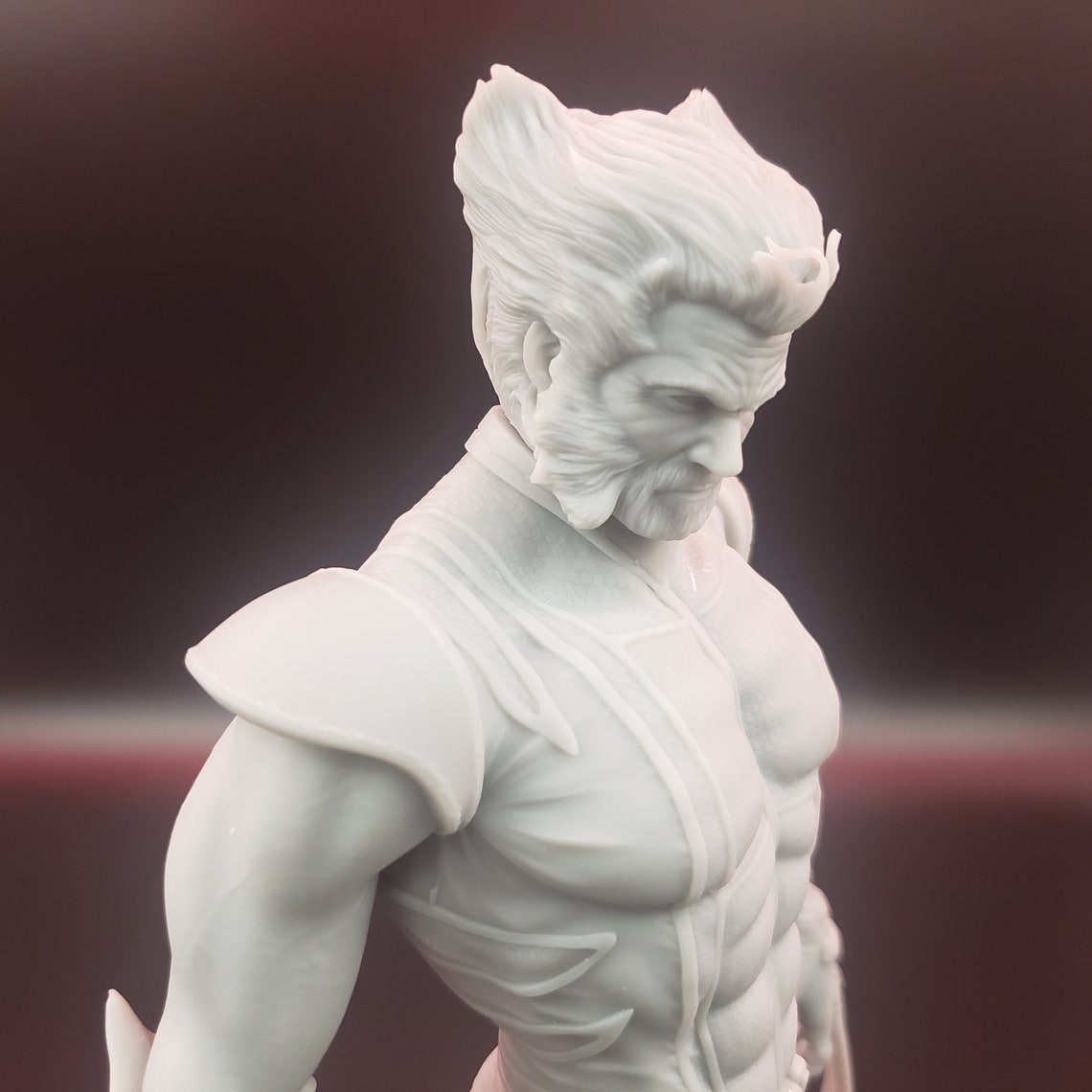 resin printed figures