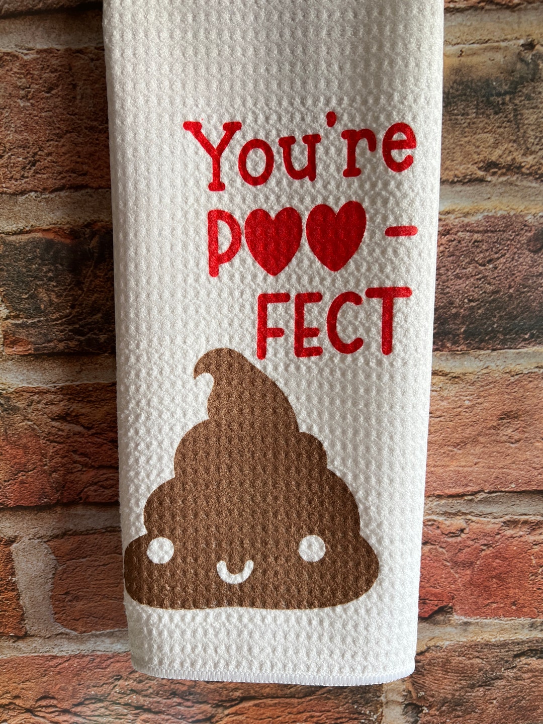 Funny Valentines Bathroom Hand Towel Funny Christmas Kitchen Etsy