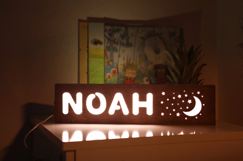 Personalized Baby Toddler Night Light Custom Baby Gift Name Light Night Personalize Kids Gift Baby Boy Baby Lamp Kids Name Sign image 10