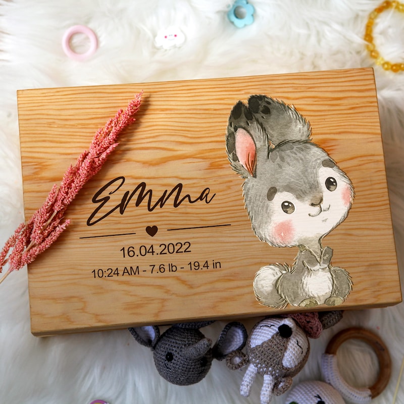 Baby Keepsake Box - Etsy