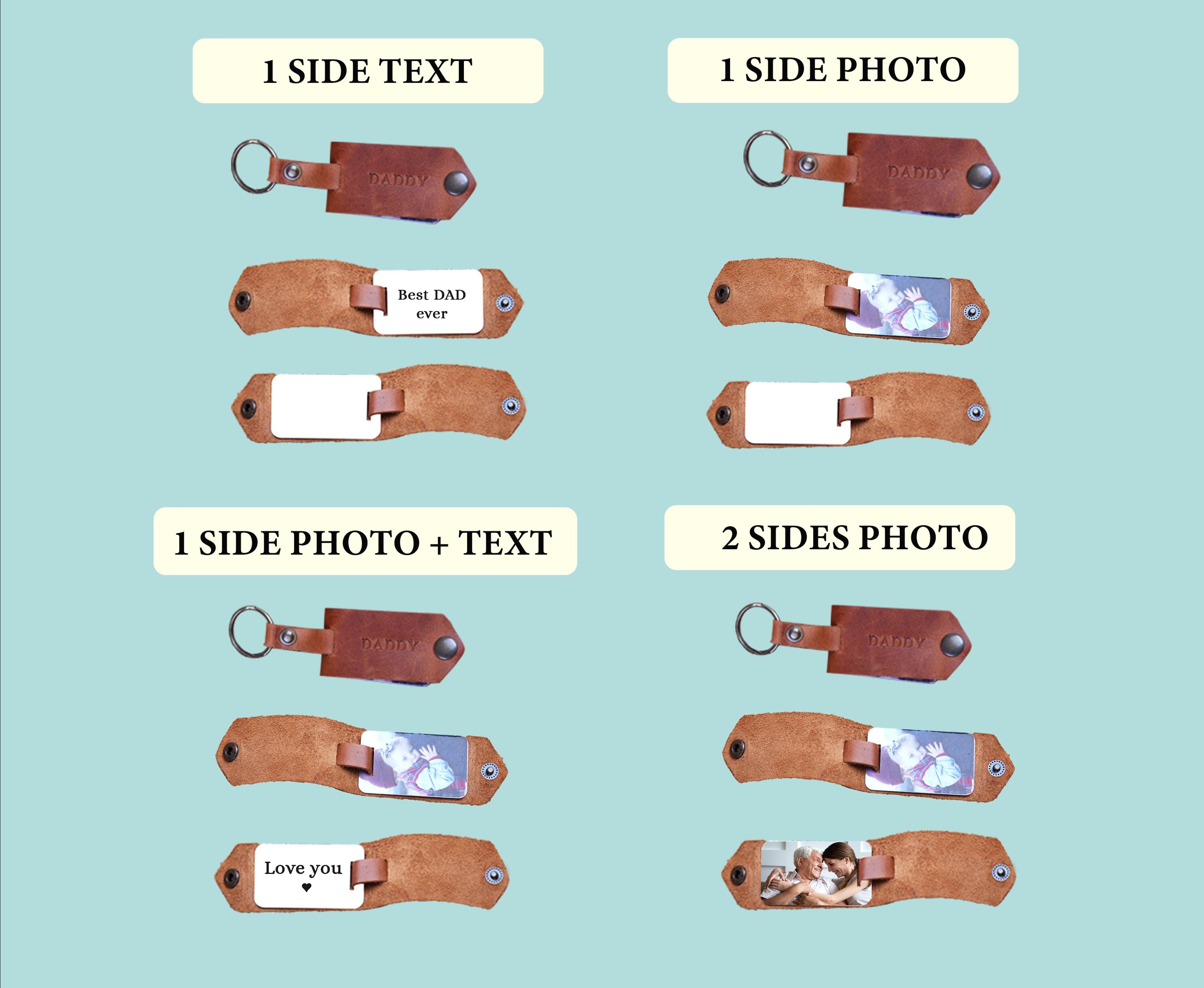 Photographing Keychains Mom Keychain Customize Photo, Personalised Mom Photo Keyring, Leather ...