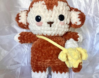 Monkey plushie