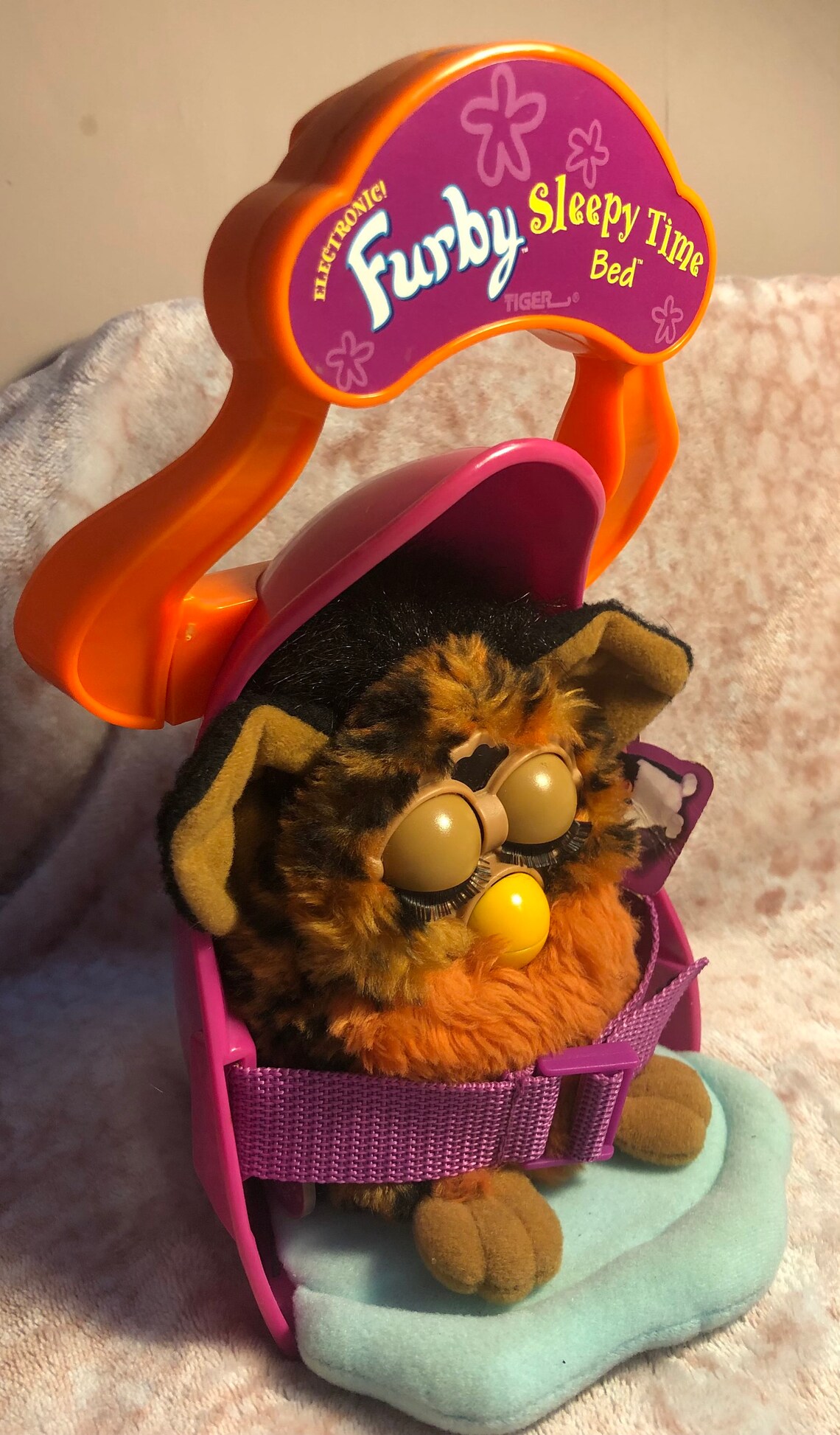 Original FURBY Sleep Time Bed 1999 Furbies Accessories Furby Etsy