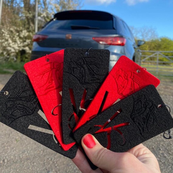 Luxury Car Air Freshener Black Felt Air Freshener Etsy