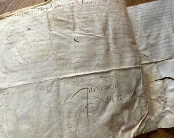 1830 年代のフランスの羊皮紙の法律パンフレットの束、速報、綴じられ